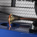 Compressor de ar conduzido do ponto azul da correia feita sob encomenda da cor do modelo popular